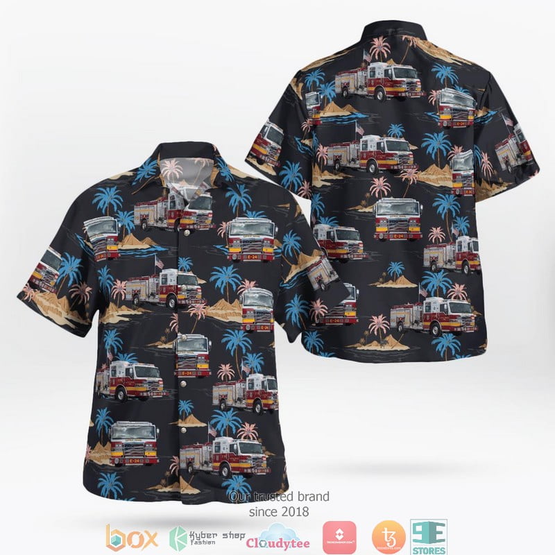 Arkansas Little Rock Fire Department Hawaii 3D Shirt Aloha Beach Shirt
