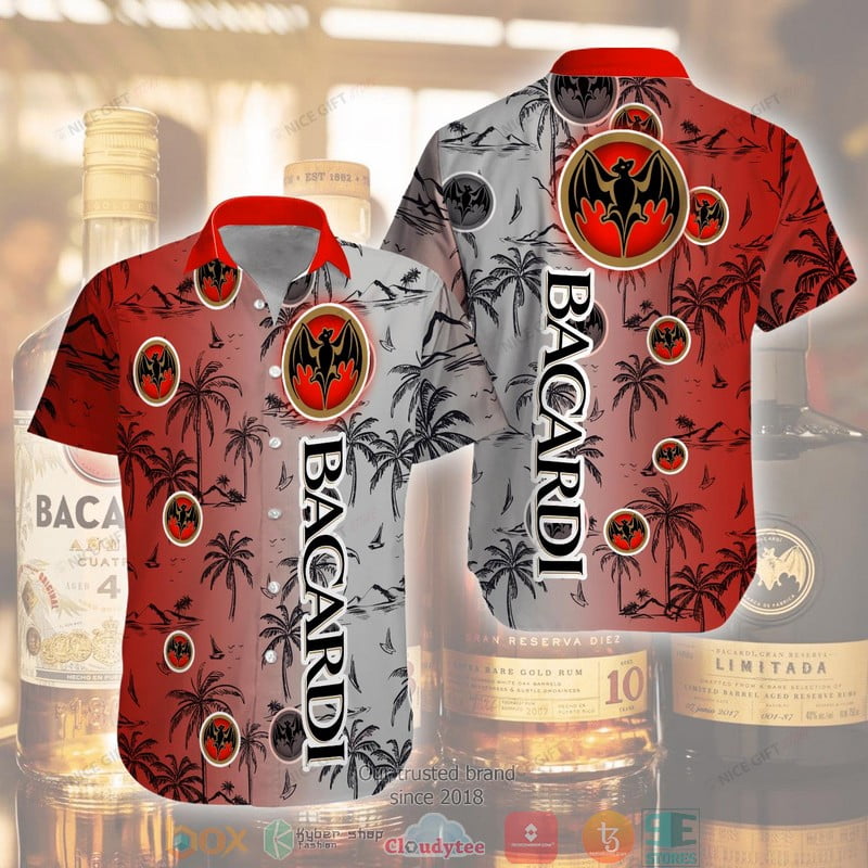 Bacardi Coconut 3D Hawaii Shirt Aloha Beach Shirt
