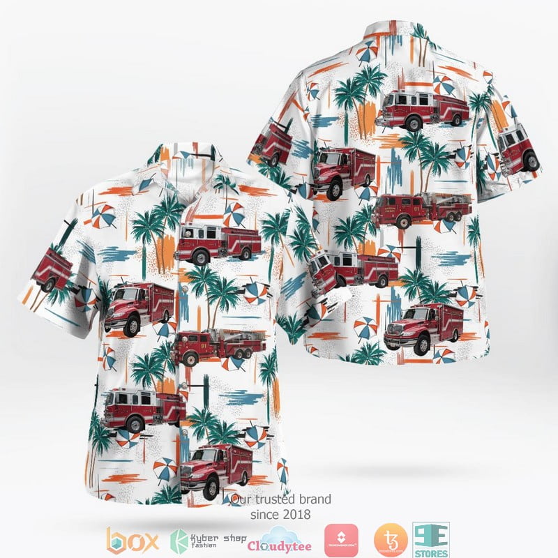 Blacksburg South Carolina Blacksburg Volunteer Fire Department Hawaii 3D Shirt Aloha Beach Shirt