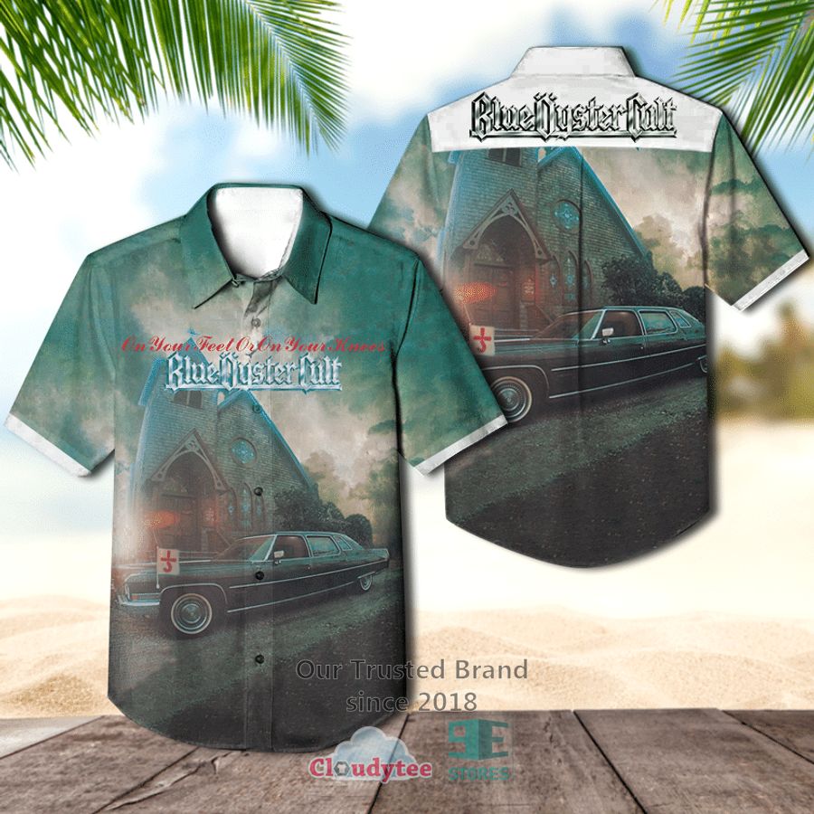 Blue Oyster Cult On Your Feet Or On Your Knees Album Casual Hawaiian Shirt Aloha Beach Shirt