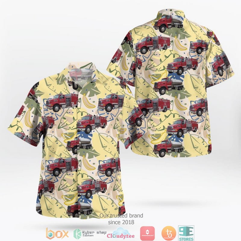 Bogalusa Louisiana Washington Parish Fire District 7 Hawaiian Shirt Aloha Beach Shirt