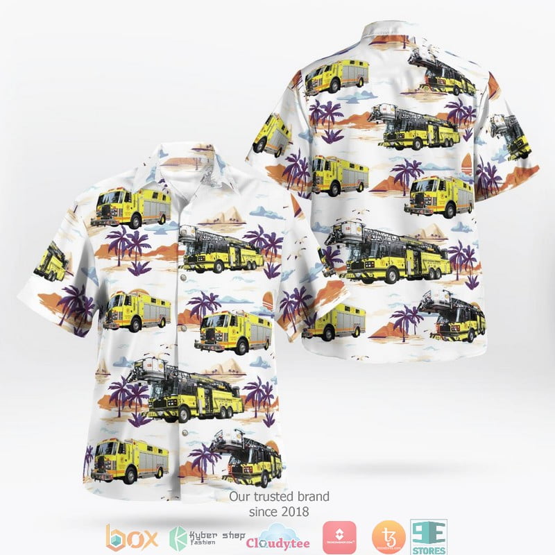 Carmel Fire Dept. NY 3D Hawaii Shirt Aloha Beach Shirt