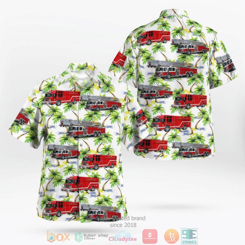 Coeymans New York Coeymans Fire Department Hawaii 3D Shirt Aloha Beach Shirt
