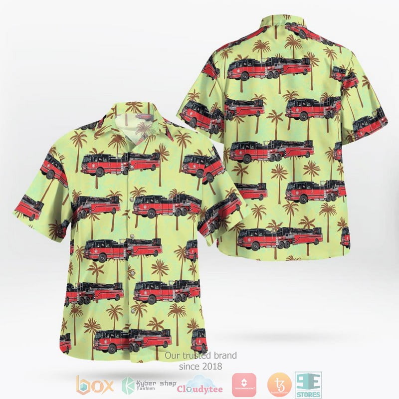East Pierce Fire & Rescue Pierce County Washington Hawaii 3D Shirt Aloha Beach Shirt
