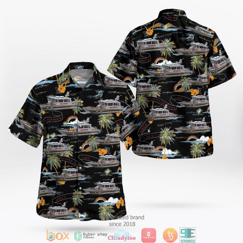 Hillsborough County Fire Rescue Hawaii 3D Shirt Aloha Beach Shirt