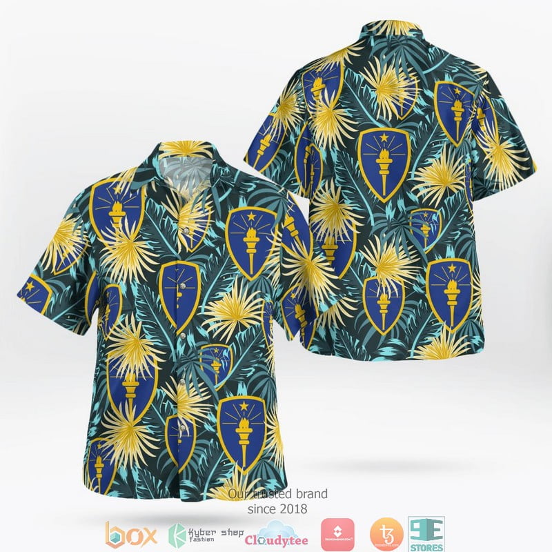Indiana Army National Guard Hawaii 3D Shirt Aloha Beach Shirt