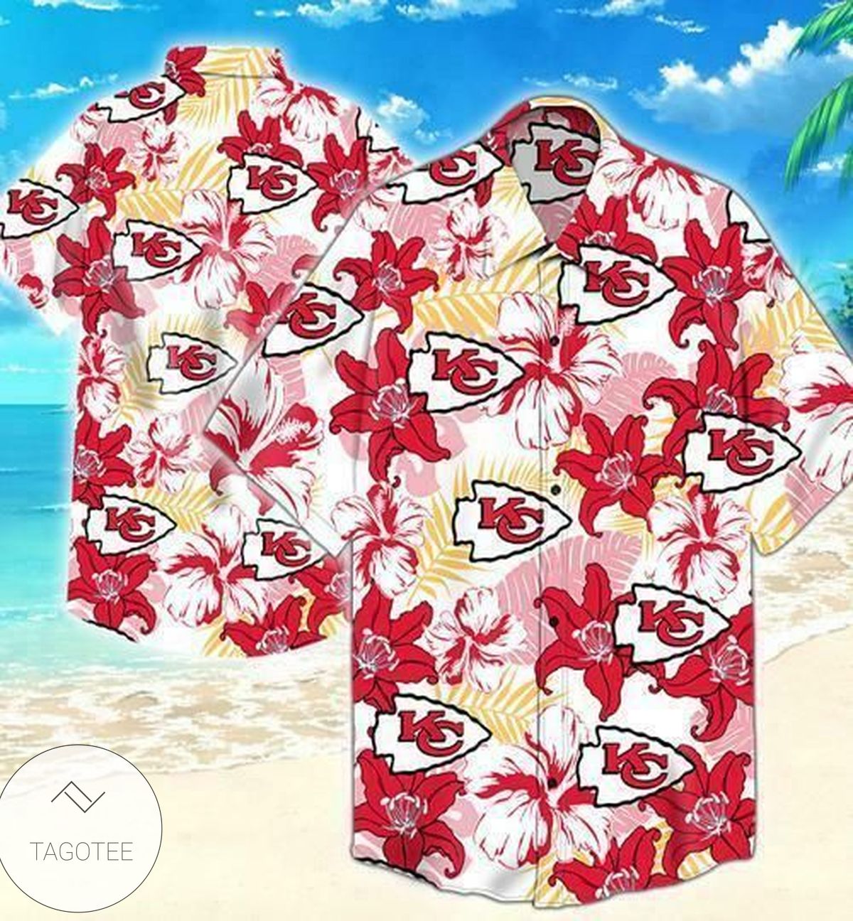 Kansas City Chiefs Flower Hawaii 3d Shirt Gift Idea For Fans Loves Kcc