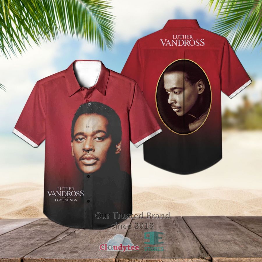 Luther Vandross Love Songs Always & Forever The Classics Album Hawaiian Shirt Aloha Beach Shirt