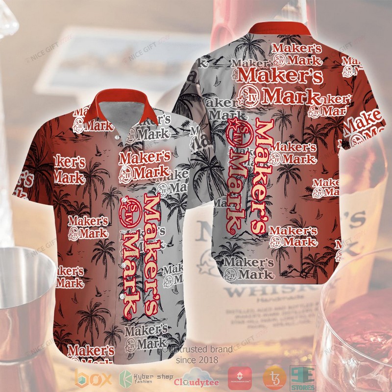Maker’S Mark Coconut 3D Hawaii Shirt Aloha Beach Shirt