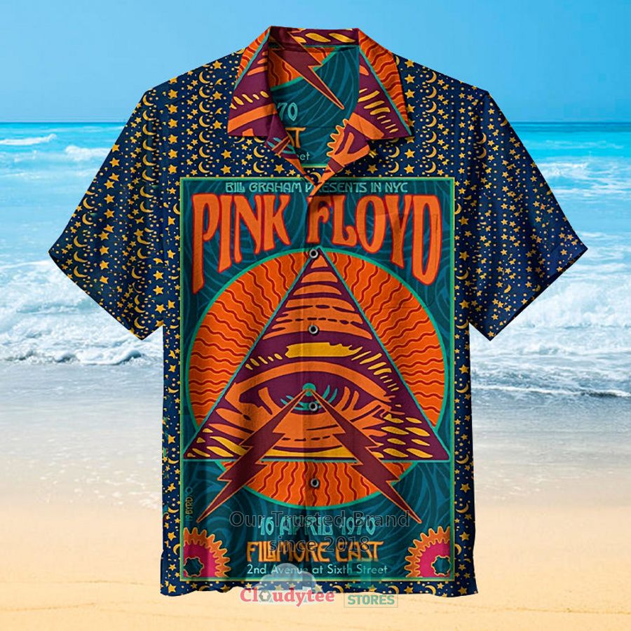 Pink Floyd Concert Nyc Filmore East 1970 Hawaiian Shirt Aloha Beach Shirt