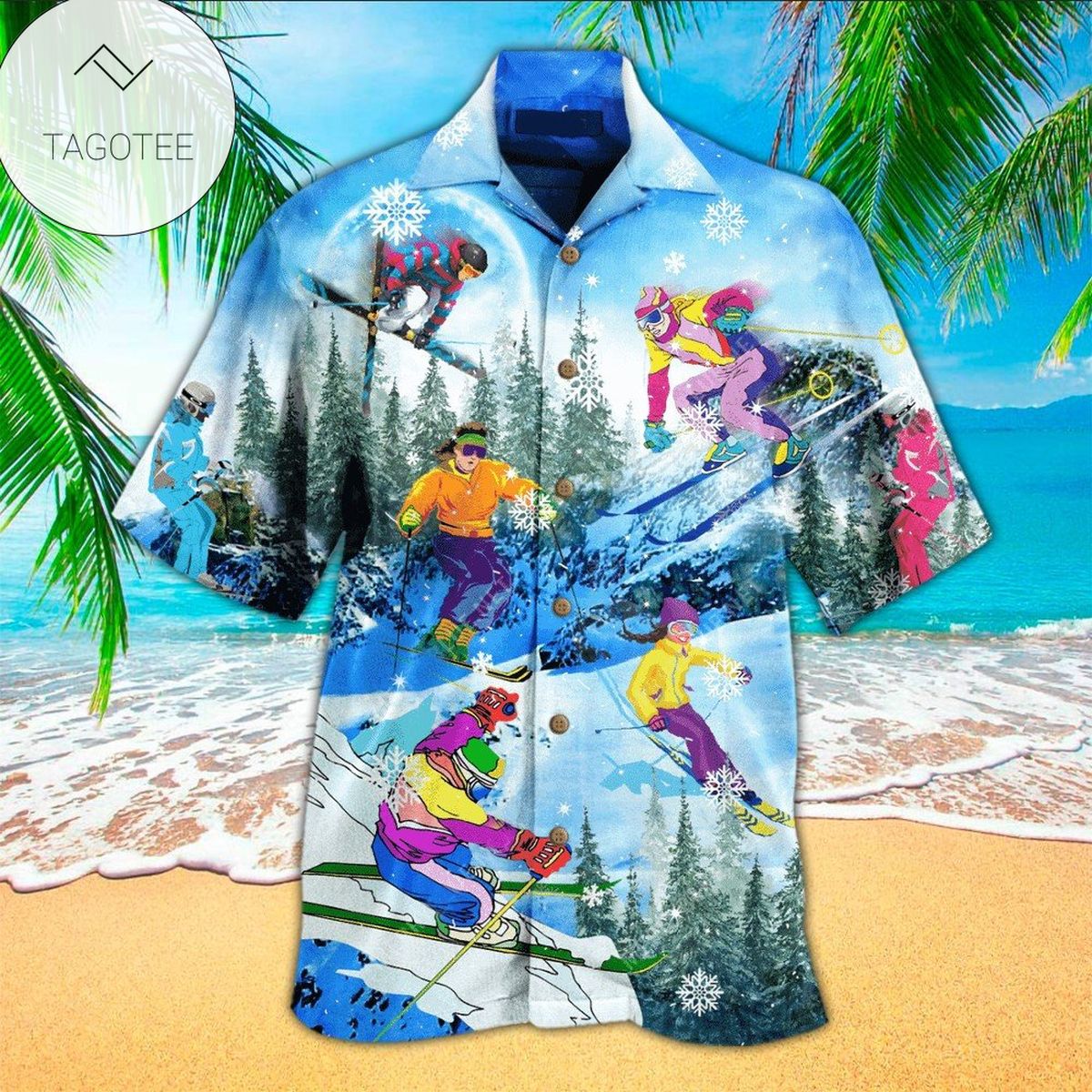 Skiing Apparel Skiing Button Up Shirt