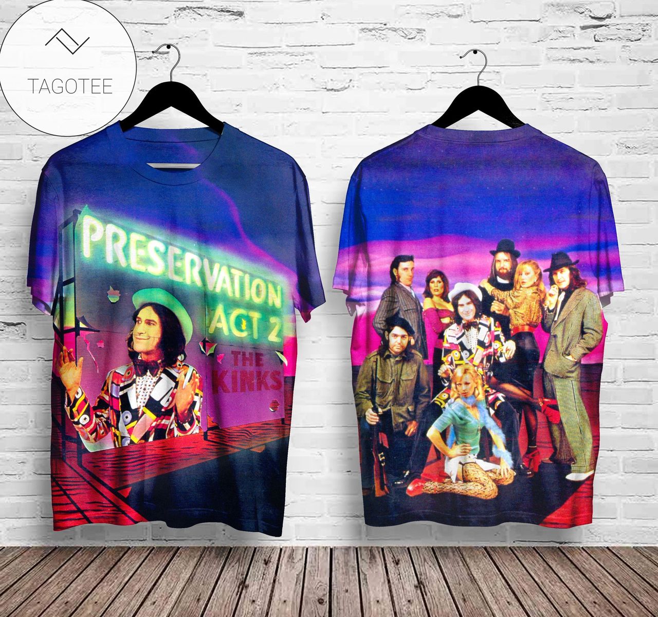The Kinks Preservation Act 2 Album Cover Shirt